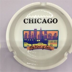Chicago My Kind of Town Ashtray 4.5”